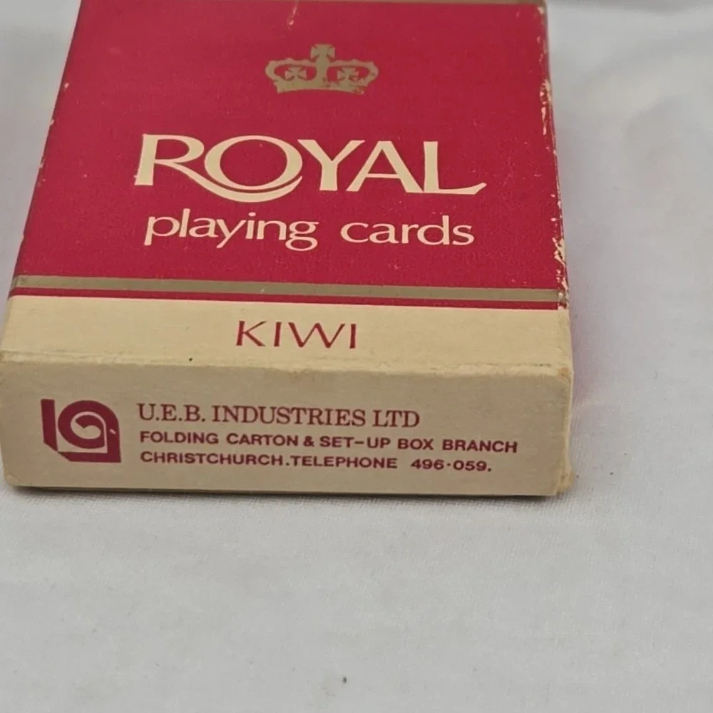 VINTAGE‎ DECK OF PLAYING CARDS NEW ZEALAND KIWI  SWAP CARDS
